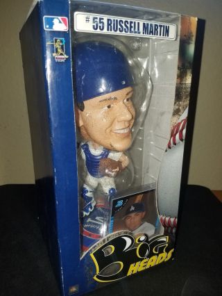 RARE LOS ANGELES DODGERS 55 RUSSELL MARTIN FOREVER COLLECTIBLES PACKAGE 2