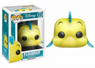 Flounder Pop Figure 237 Disney The Little Mermaid Funko