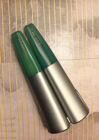 Rare Cross Vice Rollerball With Highlighter.  Lifetime.  Jade Green