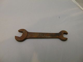 Vintage Metal Ford Double Ended Wrench M Usa 4 1/4 " Long