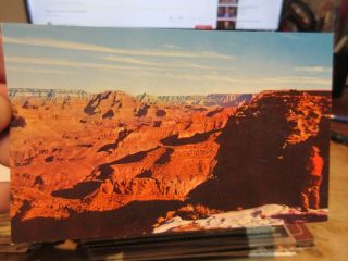 Vintage Old Postcard Arizona Grand Canyon National Park South Rim Stream Erosion