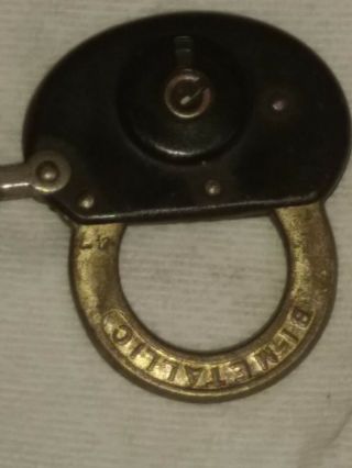 Vintage RARE Mini Yale & Towne Padlock Y&T Brass Lock 5