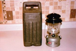 Coleman Model 285 Dual Fuel Two Mantel Lantern With Case,  Dated 11/92