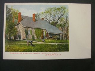 Washingtons Headquarters Newburgh Ny Revolutionary War Colonial Antique Postcard