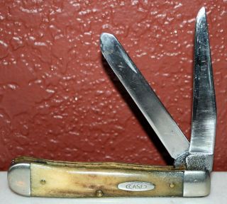 1990 - 1993 Stag Double Blade Folding 5254 Ssp Case Knife