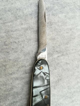 VINTAGE GERMANY ALTENBACH SOLINGEN FOLDING POCKET KNIFE 2 BLADES & CORKSCREW 5