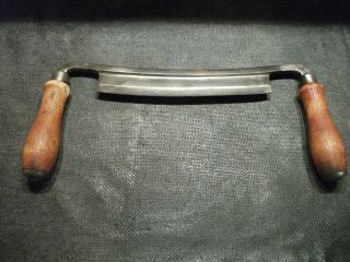 Vintage " Worth " Woodworking 8 " Draw Knife