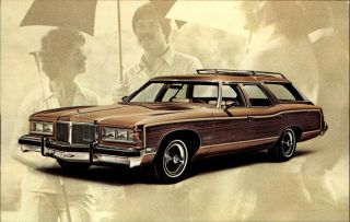 1976 Pontiac Grand Safari 4 - Door 2 - Seat Wagon Advertising Carlisle Pennsylvania