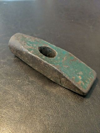 Vintage Blacksmith Cross Peen Hammer Head (1lb 9oz. ).