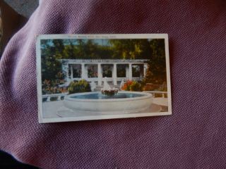Vintage Postcard California - San Diego Balboa Park 74,  Posted 1929