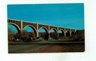 Pa Nicholson Pennsylvania Vintage Post Card Tunkhannock Viaduct