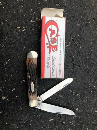 Vintage Case Xx Old Stock Trapper Pocket Knife 2 Blades