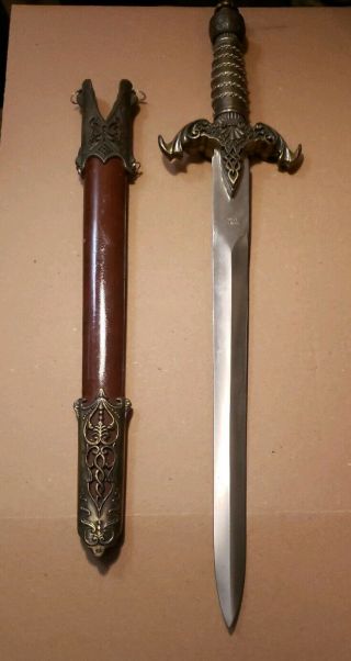 Sword & Sheath Medieval Made In China.