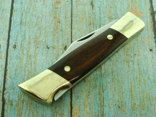 Big Vintage Camillus Usa 4 Federal Ammo Folding Hunter Pocket Knife Knives Tools