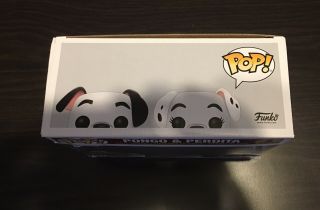 Funko Pop Disney 101 Dalmatians 2 Pack Pongo And Perdita Pop In A Box Exclusive 2