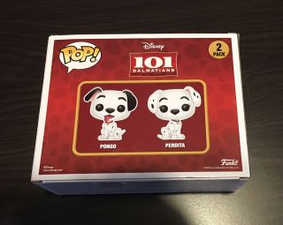Funko Pop Disney 101 Dalmatians 2 Pack Pongo And Perdita Pop In A Box Exclusive 3