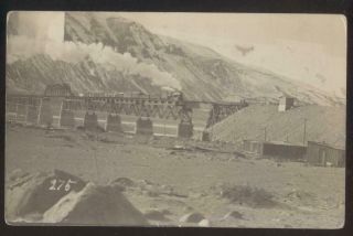 Postcard Beverly Washington/wa C.  M & P.  S.  Railroad Trestle Bridge W/train 1907