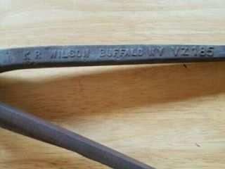 Vintage K R Wilson KRW Ford Valve Lifter Tool Bar Typ - 185 Forged Steel V8 Car 8