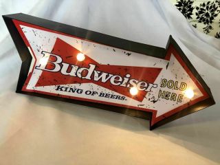 Vintage Budweiser Metal Beer Bar Sign Neon Sign Led Light Wall Decor Gifts