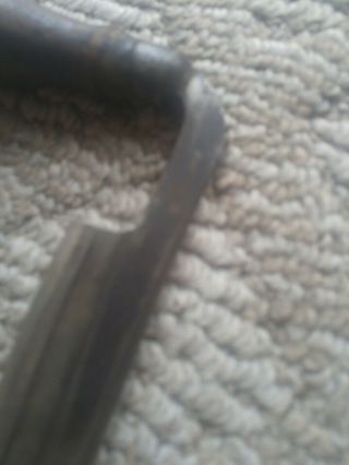 Vintage OHIO TOOL CO.  Draw Knife 9  Blade Log Peeler Wood Carving Tool old VGC 5