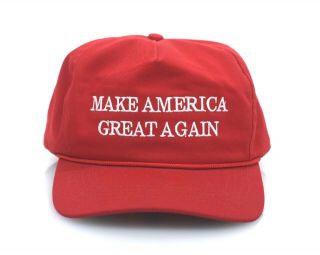 AUTHENTIC Cali Fame Donald Trump make America great again MAGA cap hat 2