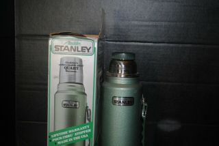 Aladdin Brand Stanley Unbreakable Steel Quart Thermos Easy to Open and Close 2
