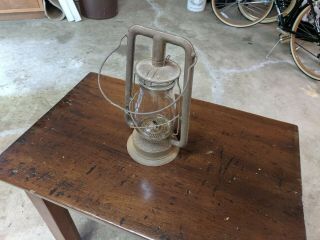 Antique Dietz Monarch Lantern York Very Old Lamp (for Decorative Use Only)