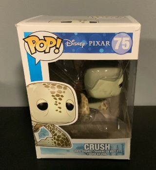Disney Pixar Finding Nemo - Crush Funko Pop Vinyl Figure Vaulted W Pop Protector