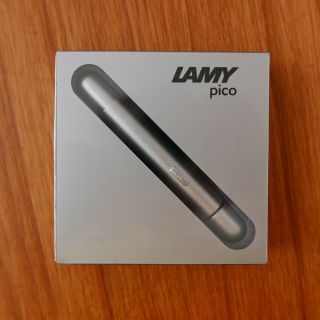 Lamy Pico Pocket Ballpoint Pen,  Matte Pearl Chrome