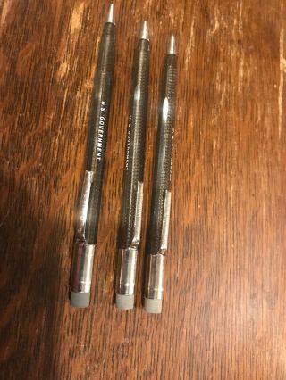 Vintage Scripto Mechanical Pencils Lookalike (skillcraft) U S Government