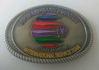 2019 World Scout Jamboree Official Buckle.  Ist Version.