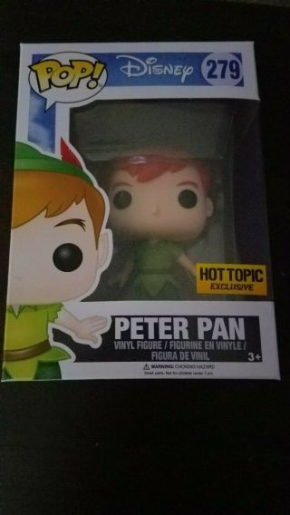 Funko Pop Disney - Peter Pan 279 - Hot Topic Exclusive - &