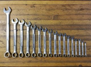 VINTAGE Craftsman V Wrenches • Vintage Open Box End Mechanic Automotive Tool USA 3