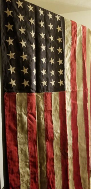 Vintage Annin 48 Star American Flag 3 