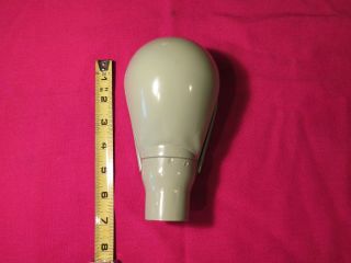 Vintage USA NOS Fostoria industrial task lamp light SHADE shop parts 2