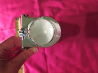 Vintage USA NOS Fostoria industrial task lamp light SHADE shop parts 6