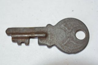 Antique Iron Handcrafted Lock and Key Padlock TOURS 2 Made GERMANY 7