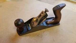 Vintage Shelton Woodworking Hand Plane,  Old Carpenters Tool,  No.  4 Or 504