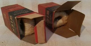 2 Vintage ALADDIN lamp Wick for Model B or C NOS in boxes w/ins 2