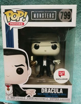 Funko Pop Universal Monsters - Dracula 799 Walgreens Exclusive