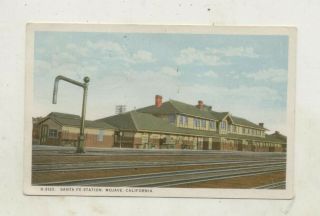 1949 Santa Fe Railroad Station,  Mojave,  Californis San Francisco & Los Angeles Rpo