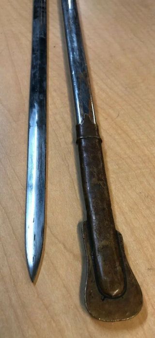 Vintage US West Point Cadet Sword With Sheath. 2