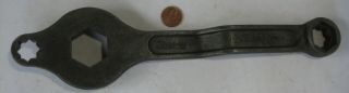 Vintage Snap On A - 120 Drain Plug Wrench 1953 - 1955 Combination