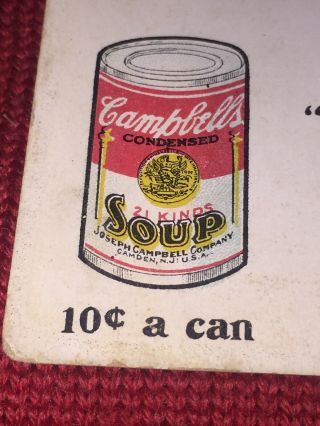 Campbell’s Soup Vintage Postcard Advertisement Kids Girl Doll Camden NJ 3