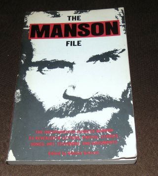 The Mason File Book 1988 Amok Press Charles Manson
