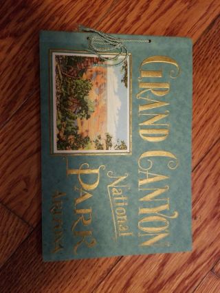 Vintage 1930 Grand Canyon National Park Booklet Album