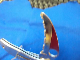Vintage Spyderco GIN - 1 Stainless Folding Lock Blade Knife SEKI - CITY Japan LOOK 3