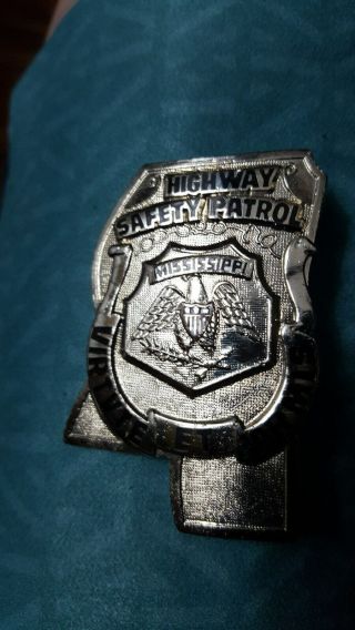 Mississippi Highway Safety Patrol Badge Full Size