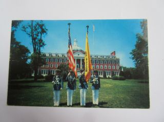 Randolph - Macon Academy Military School In Virginia Vintage Chrome Postcard