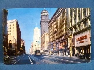Postcard Ca San Francisco 1950 